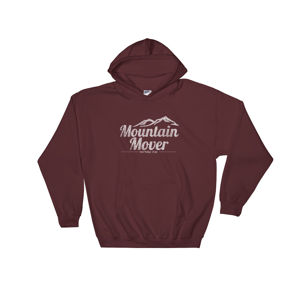 "Mountain Mover" Matthew 17:20 Christian Hooded Sweatshirt