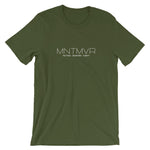 Matthew 17:20 "MNTMVR" (text only) Christian T-Shirt for Men/Unisex