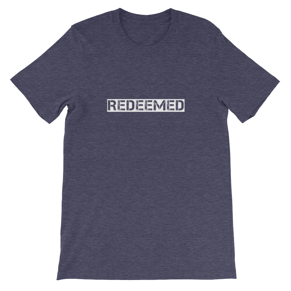 "Redeemed" Christian T-Shirt for Men/Unisex