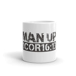 "Man Up" 1 Corinthians 16:13 Christian Coffee Mug
