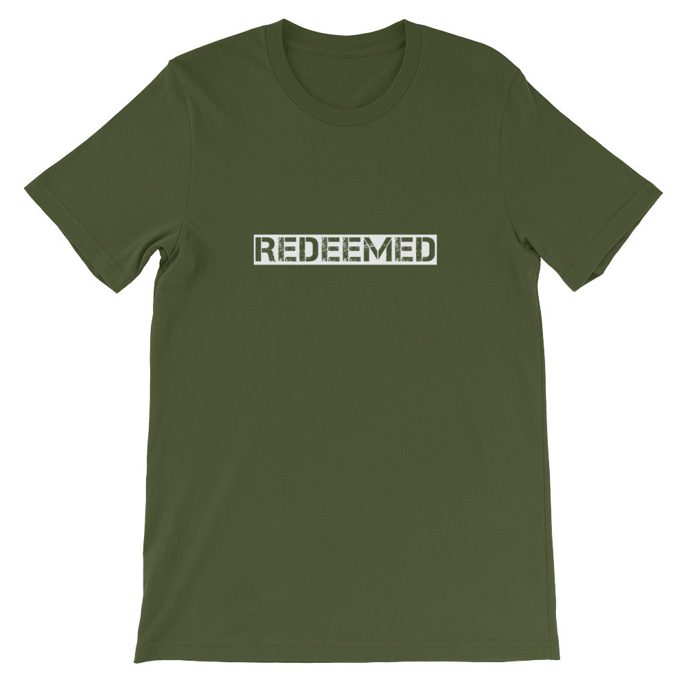 "Redeemed" Christian T-Shirt for Men/Unisex