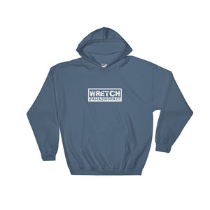 "Wretch #Amazingrace" Christian Hooded Sweatshirt